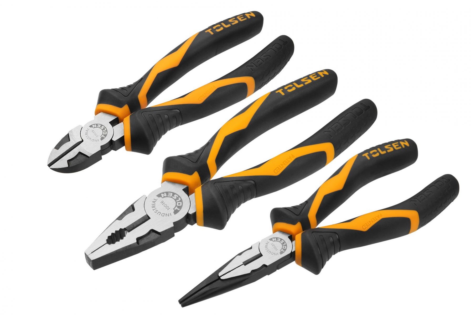 10410 3Pc Pliers Set (Industrial) | Tolsen Tools USA