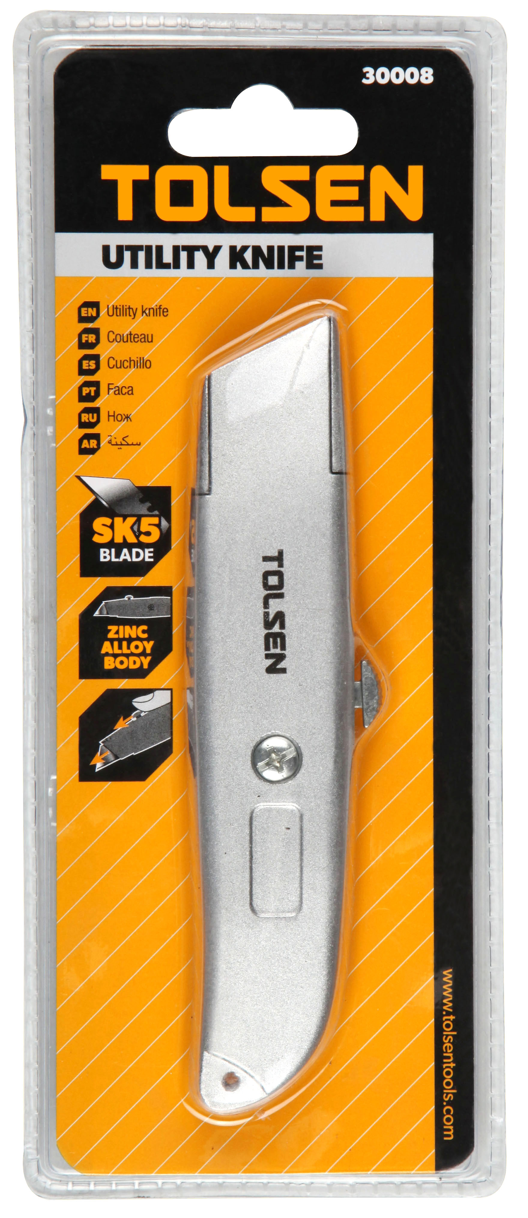 30008 Utility Knife | Tolsen Tools USA