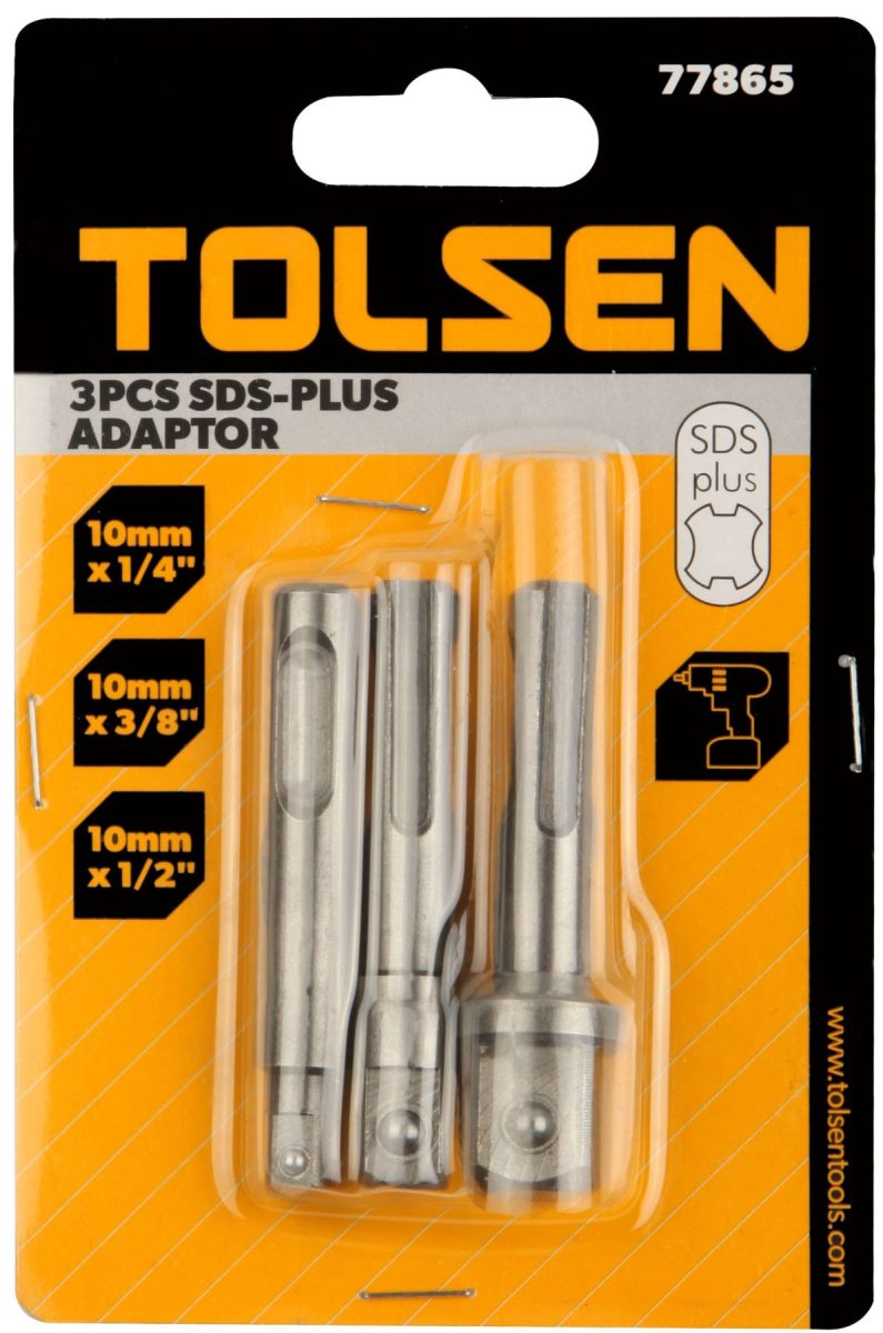 77864 3Pc Adaptor Set | Tolsen Tools USA